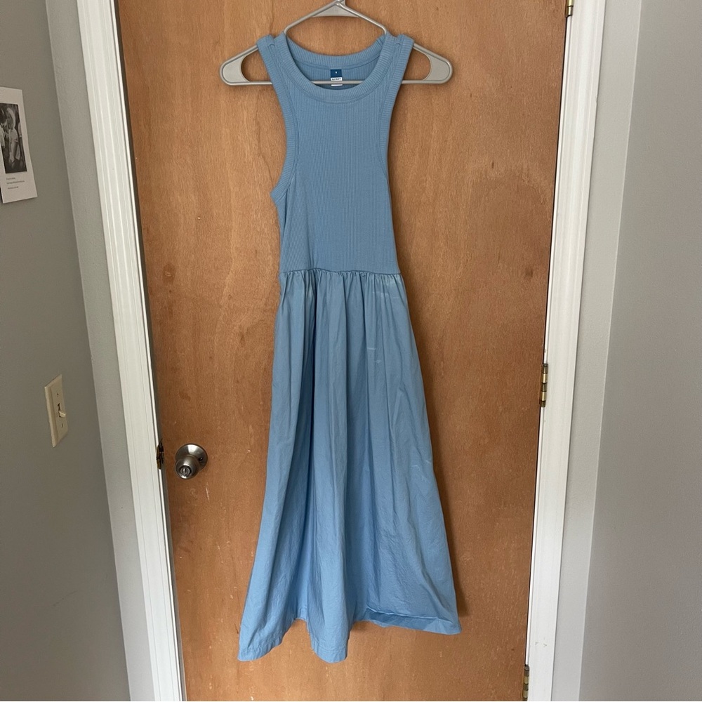 Old Navy Blue Midi Dress